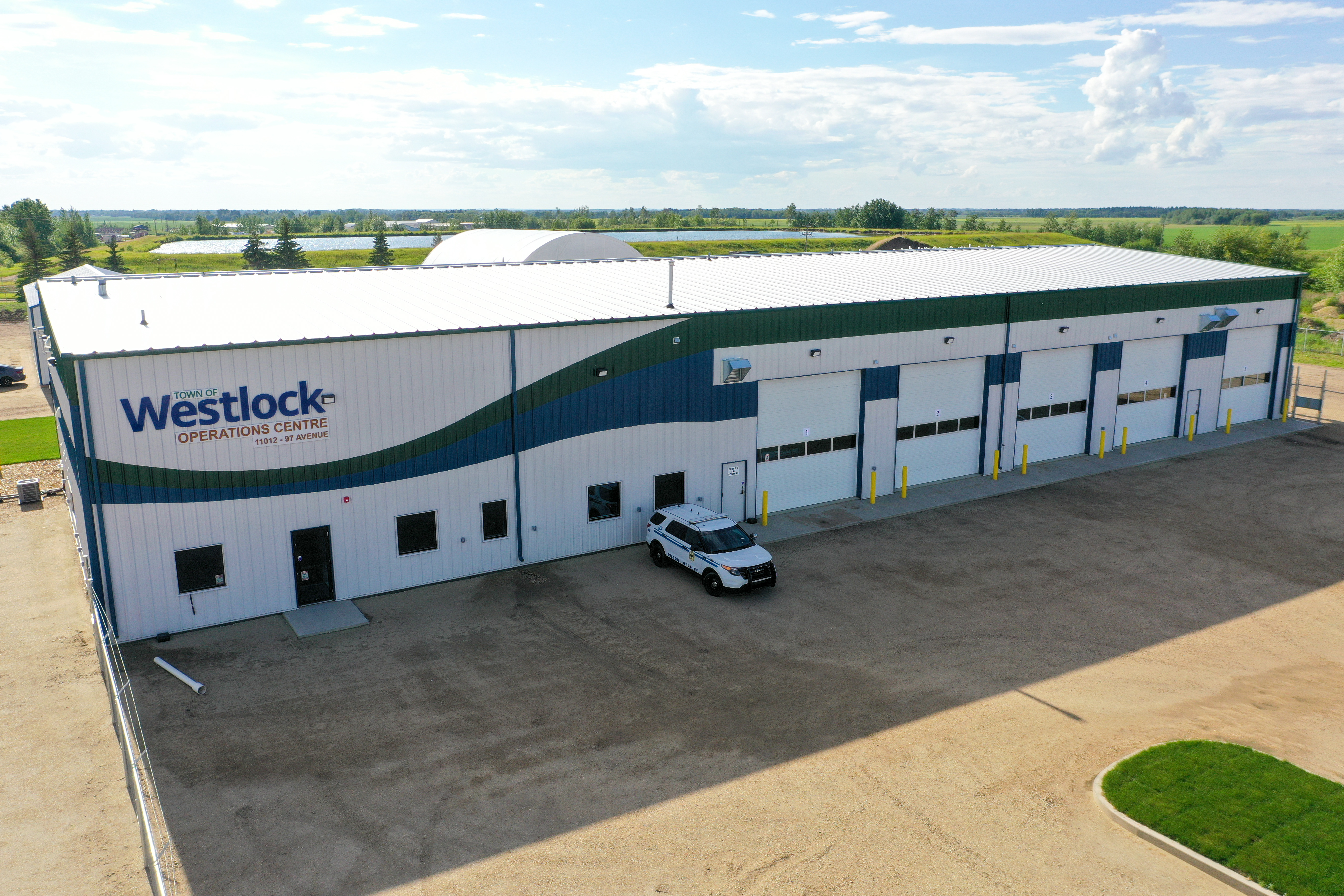 aerial photo of Operations Centre